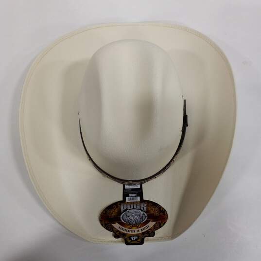 Pugs Men's Off-White Cowboy Hat Size L image number 4