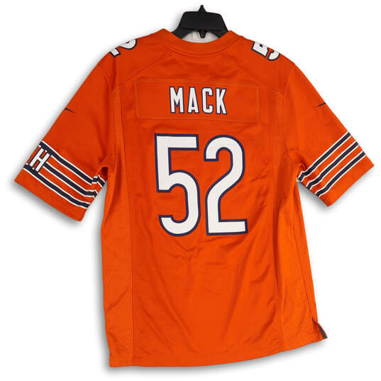 Mens Orange Chicago Bears Khalil Mack #52 NFL Football Jersey Size Medium image number 2