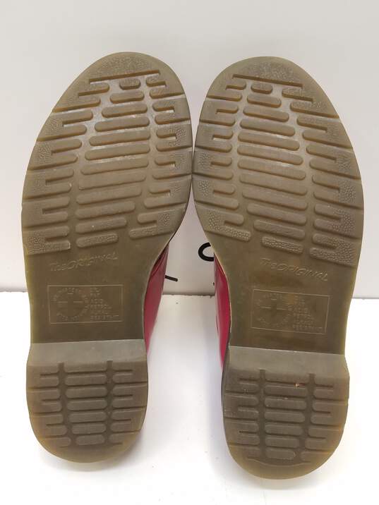 Dr. Martens Vegan 1461 Women Shoes Pink Size 10 image number 9