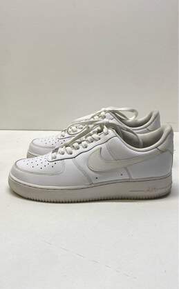 Nike Air Force 1 Triple White Sneakers CW2288-111 Size 9.5 alternative image
