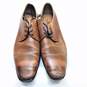 Aldo Brown Leather Derby Dress Shoes US 10.5 image number 6