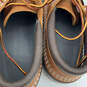 NWT Womens Brown Round Toe Lace-Up Hunting Duck Boots Size 8 image number 6