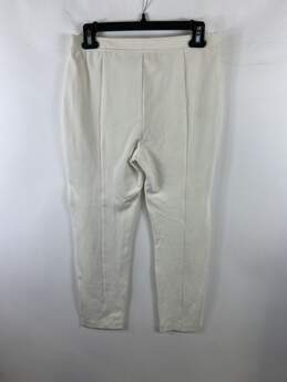 St. John Women White Casual Pants 4 alternative image