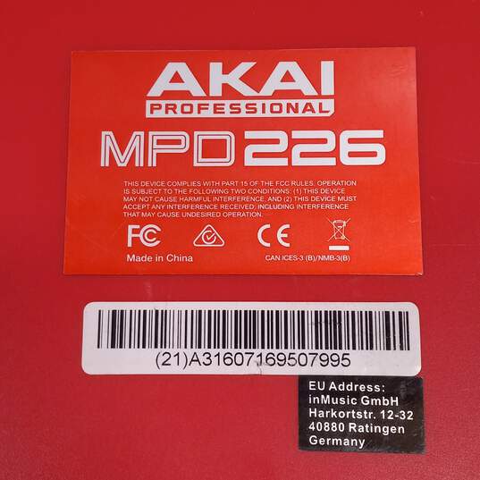 Akai Professional MPD226 MIDI Interface image number 6
