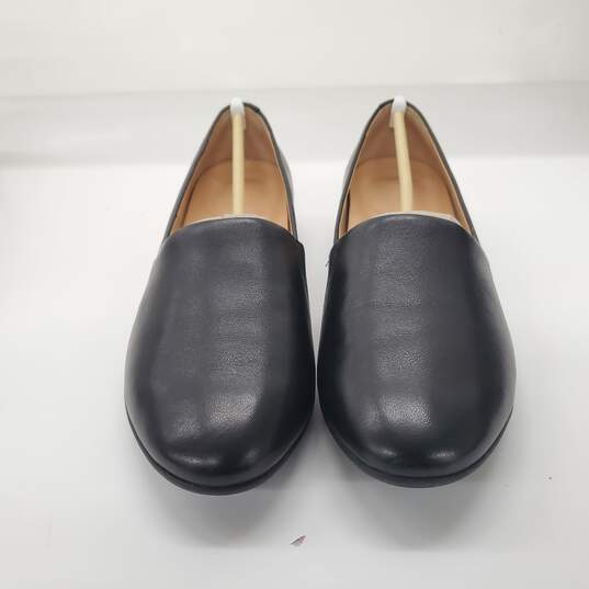 Dansko Women's Larisa Milled Nappa Black Leather Flats Size 9 image number 2