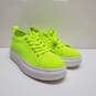 BP. Sonny Neon Green Lace Up Wedge Sneaker Women's Size 7.5 M image number 4