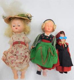Assorted Vntg Mini Small Collector Dolls alternative image