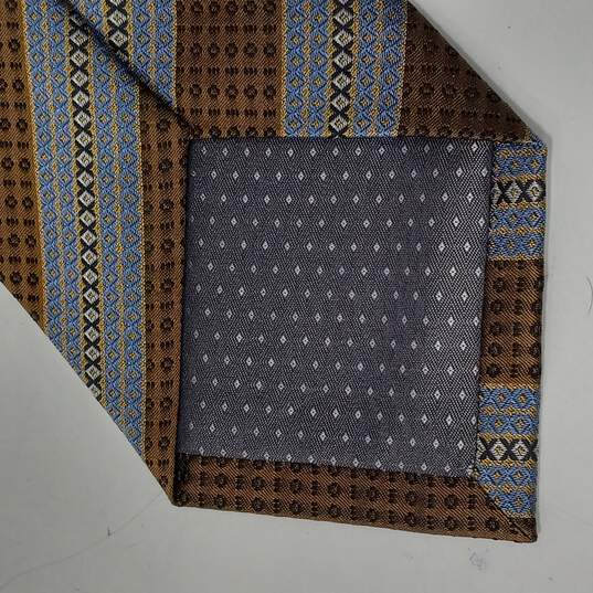 Men's Handmade 100% Genuine Silk Neck Tie image number 4