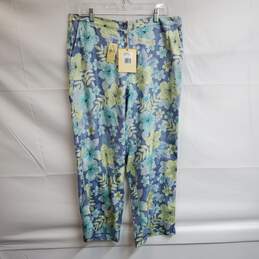 Tommy Bahama Silk Blue Pants for Women 14