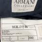 Armani Exchange Collezioni Mens Black Notch Lapel 3 Button Blazer Size 42R W/COA image number 8