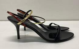 Helmut Lang Leather Sandal Pump Heels Shoes Size 39.5