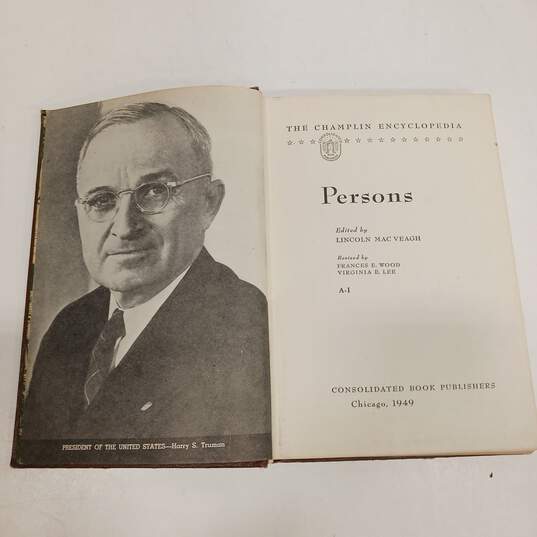 Vintage The Champlin Encyclopedia Book Set 10pc Lot image number 5