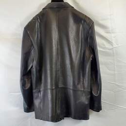 Lobi Lobi Men Black Leather Jacket XL alternative image