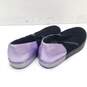 Free People Velvet Colorblock Slip Ons Sneakers Black Purple 9.5 image number 4