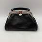 Gianni Conti Womens Black Silver Bottom Stud Adjustable Strap Crossbody Bag image number 1