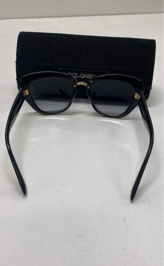 Dolce & Gabbana Black Sunglasses - Size One Size image number 4