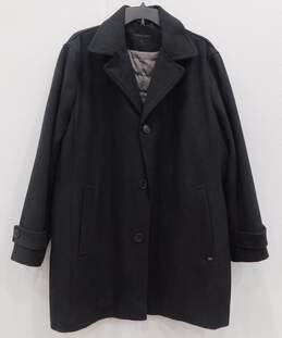 Calvin Klein Men's Black Button Up Jacket Size M