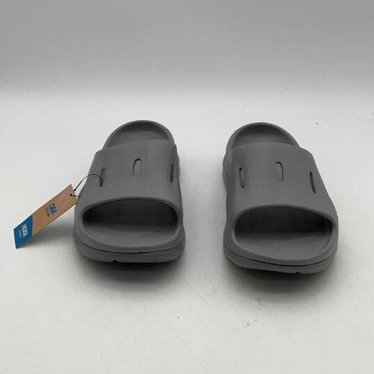 NWT Unisex Ora Recovery Slide 3 1135061/ GYGY Gray Slide Sandal Sz W 9 M 7 image number 1