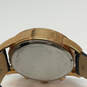 Designer Fossil Gold-Tone Round Dial Adjustable Strap Analog Wristwatch image number 5