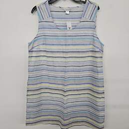 Christopher & Banks Stripped Multicolored Dress