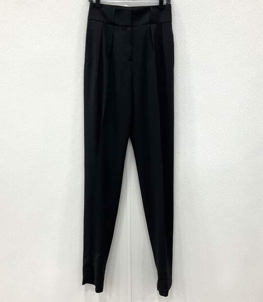 Yves Saint Laurent Women's Size F38 Black Trousers image number 2