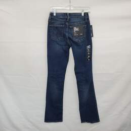 Silver Jeans Co. Blue Cotton Suki Curvy Fit Mid Rise Slim Boot Leg Jeans WM Size 26x33 NWT alternative image