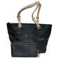 Black Shoulder Bag w Wallet image number 2