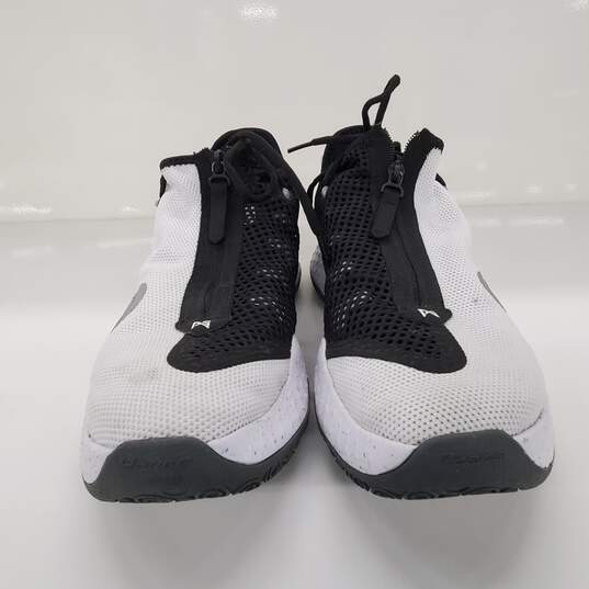 Men's Nike PG 4 Oreo Basketball Sneaker Shoes  CD5079-100 Size 12 image number 3
