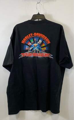 Harley Davidson Black T-shirt - Size XXL alternative image