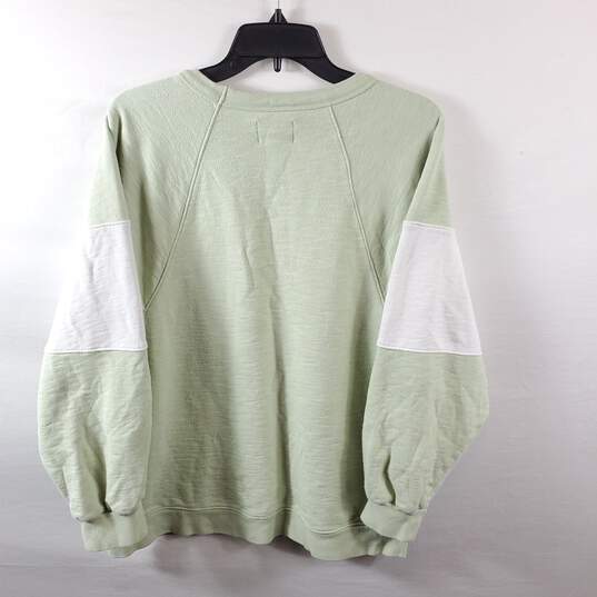 Madewell Women Color Block Sweater L image number 3