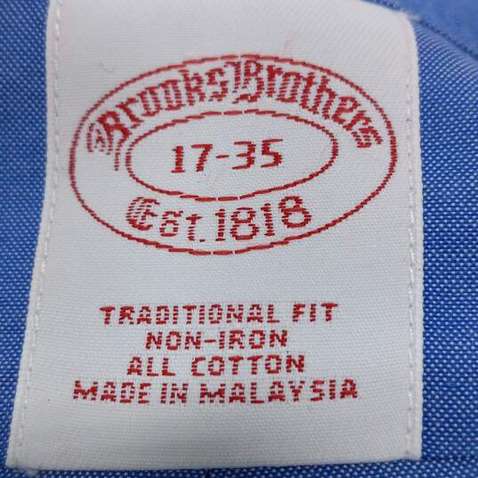 Brooks Brothers Men's Shirt Size 17-35 NWT image number 3