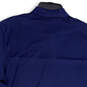 Mens Blue Dri-Fit Philadelphia 76ers Short Sleeve Polo Shirt Size Large image number 4