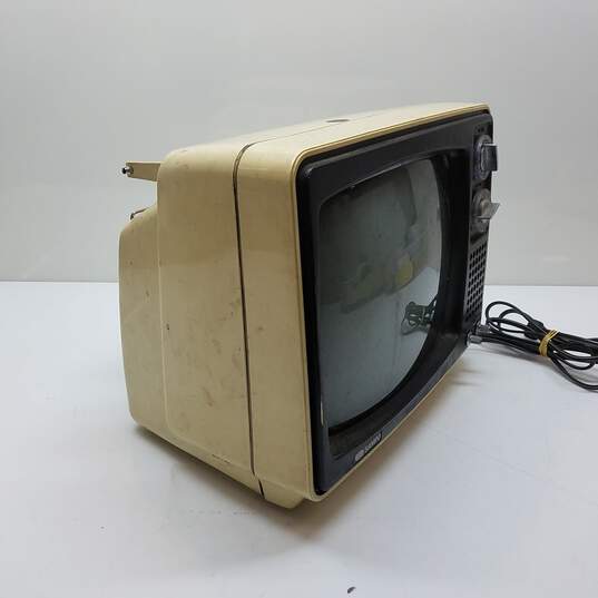 Vintage Sampo B-1201BW 12in CRT TV Untested image number 2