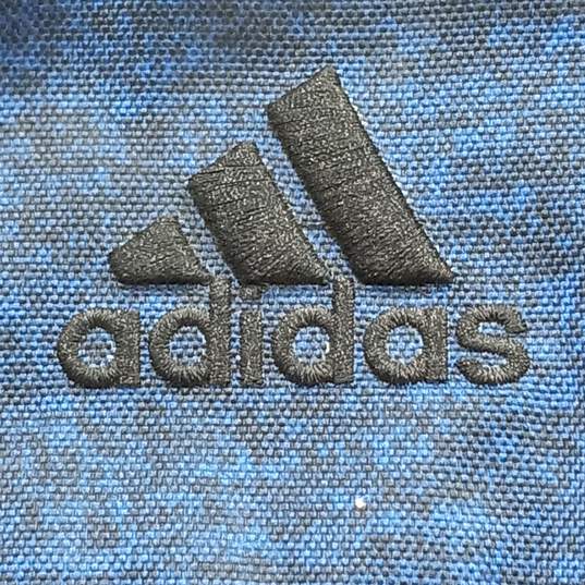 Navy Blue & Gray Adidas Backpack image number 2