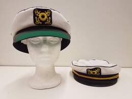 Bundle of 2 Captain's Yacht Sailors Hat