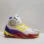 Adidas Pharrell Williams x 0 To 60 BOS White Multicolor Athletic Shoes Men's Size 10.5 image number 1