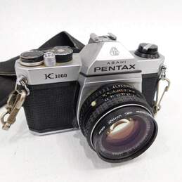 Pentax K1000 SLR 35mm Film Camera W/ Lenses alternative image