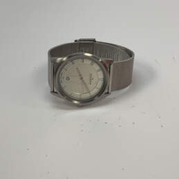 Designer Skagen Silver-Tone Chain Strap White Round Dial Analog Wristwatch alternative image
