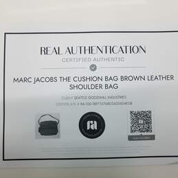 AUTHENTICATED MARC JACOBS THE CUSHION BAG SHOULDER BAG alternative image