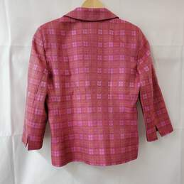Luca Venturini Pink Silk Polyester Blazer Jacket Women's 6 alternative image