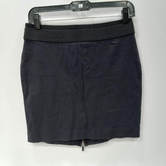BCBG Maxazria Black Zip Up Skirt Size XS image number 1