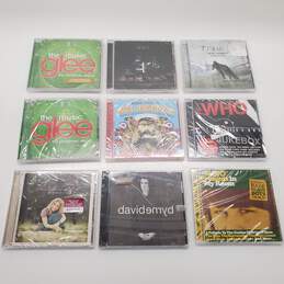 Sealed Music CD Mixed Lot of 9 w/ Train, Glee, David Byrne & More