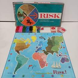 Vintage Parker Brothers Continental Game "Risk" Board Game