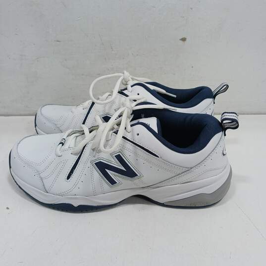New Balance 619 White Lace Up Athletic Sneakers Size 9 image number 4