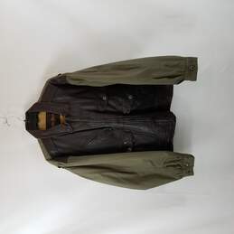 Gordon & Ferguson Men Brown Leather Jacket XL