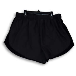 Womens Black Elastic Waist Pull-On Stretch Activewear Athletic Shorts Sz 1X alternative image