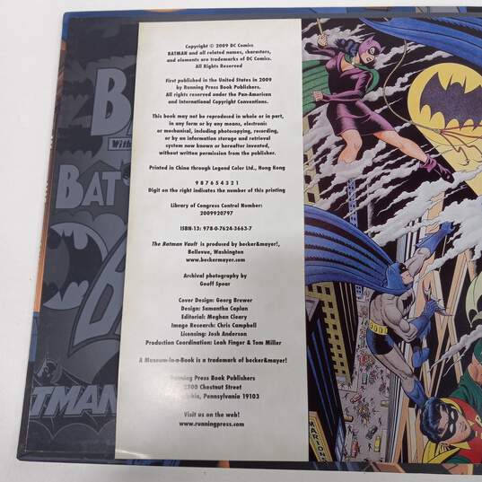The Batman Vault Museum-In-A-Book image number 6
