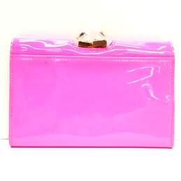 Ted Baker Patent Linner Crossbody Bag Neon Pink alternative image