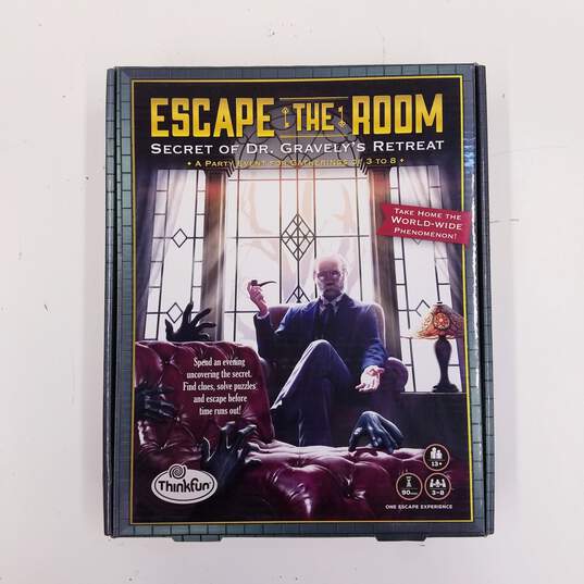 ThinkFun Escape The Room Secret of Dr. Gravely's Retreat image number 1