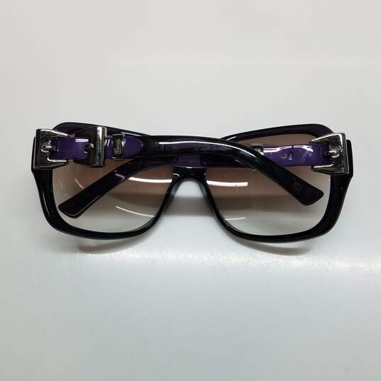 AUTHENTICATED Gucci Bow Accent Purple Womens Sunglasses image number 2